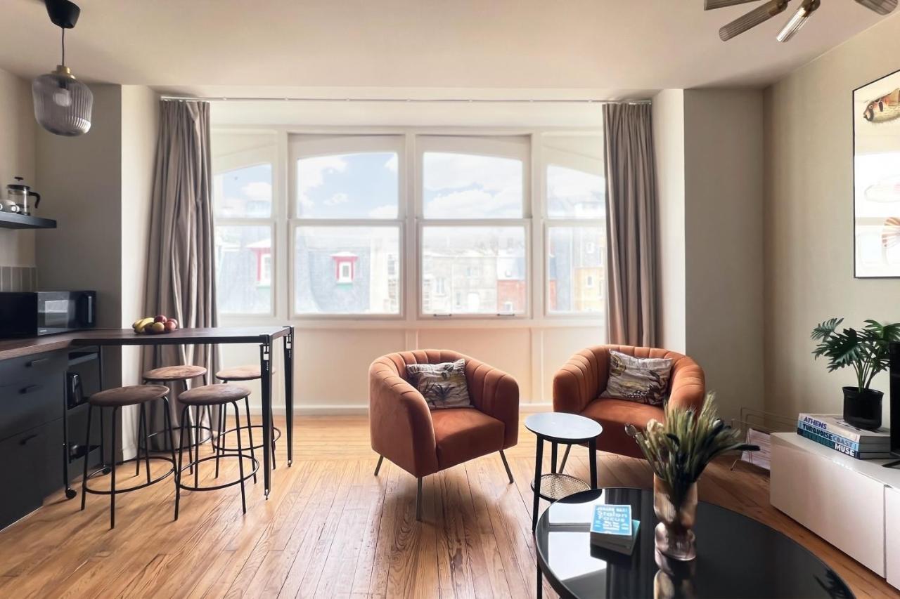 Villa Adele, Bow-Window Vue Mer -Appt 04 Mers-les-Bains Eksteriør billede