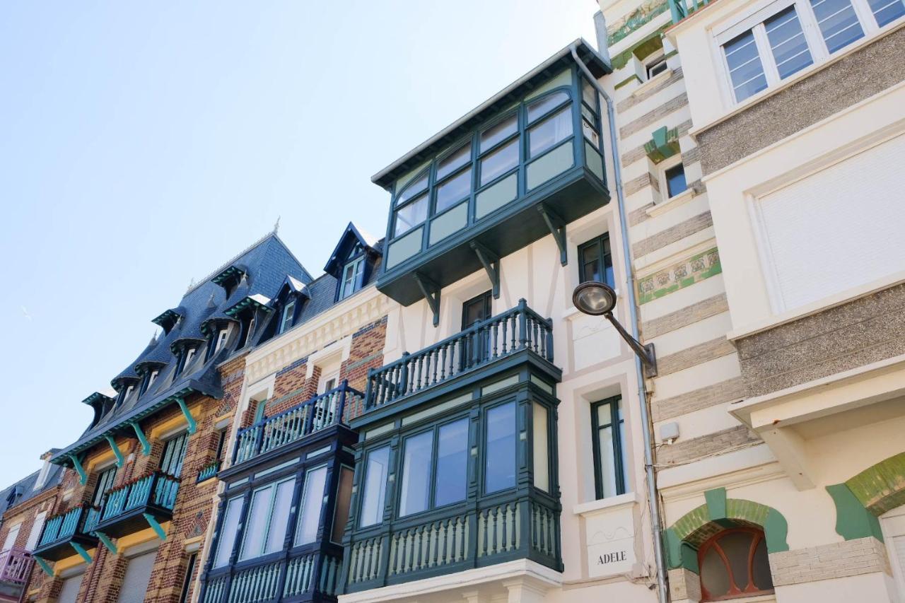 Villa Adele, Bow-Window Vue Mer -Appt 04 Mers-les-Bains Eksteriør billede