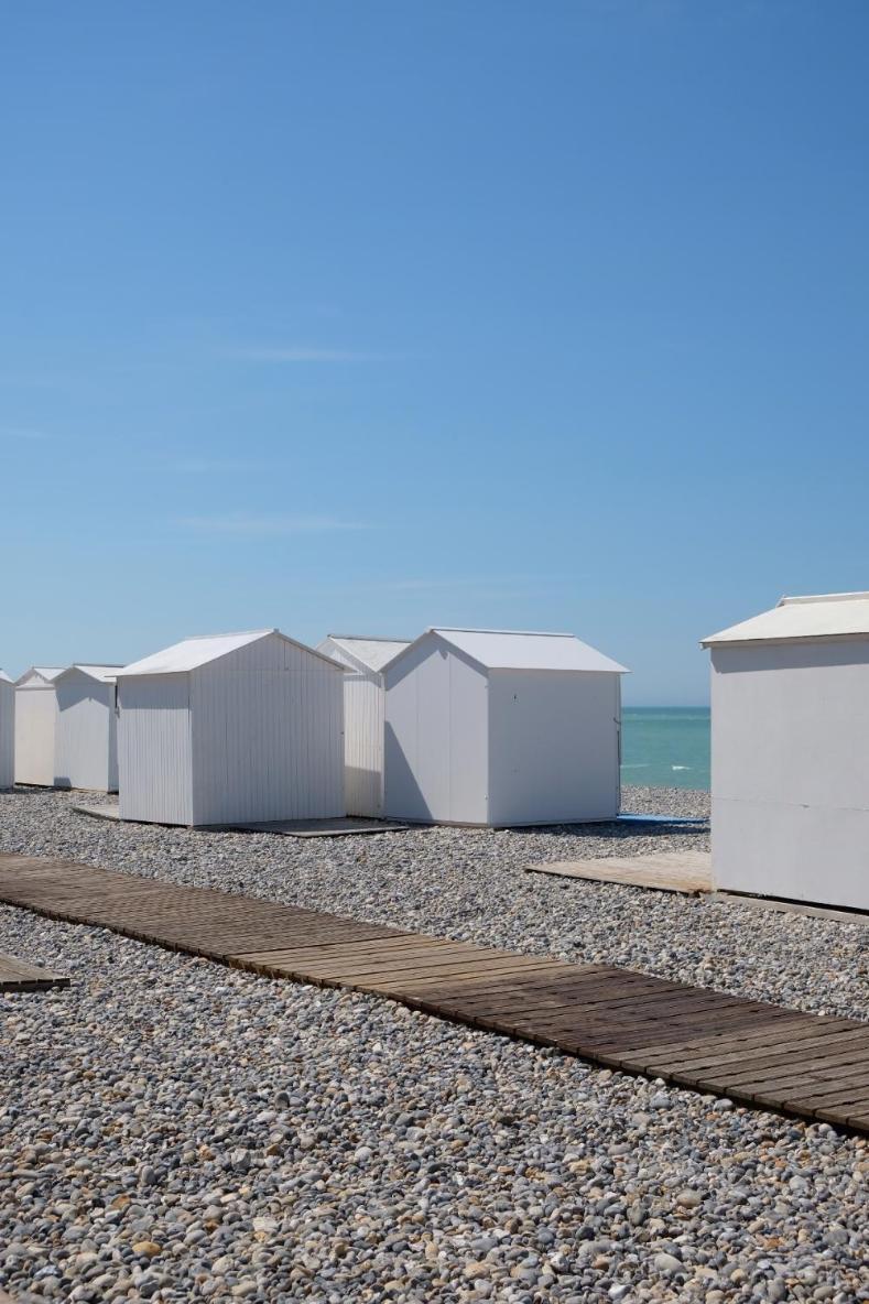 Villa Adele, Bow-Window Vue Mer -Appt 04 Mers-les-Bains Eksteriør billede