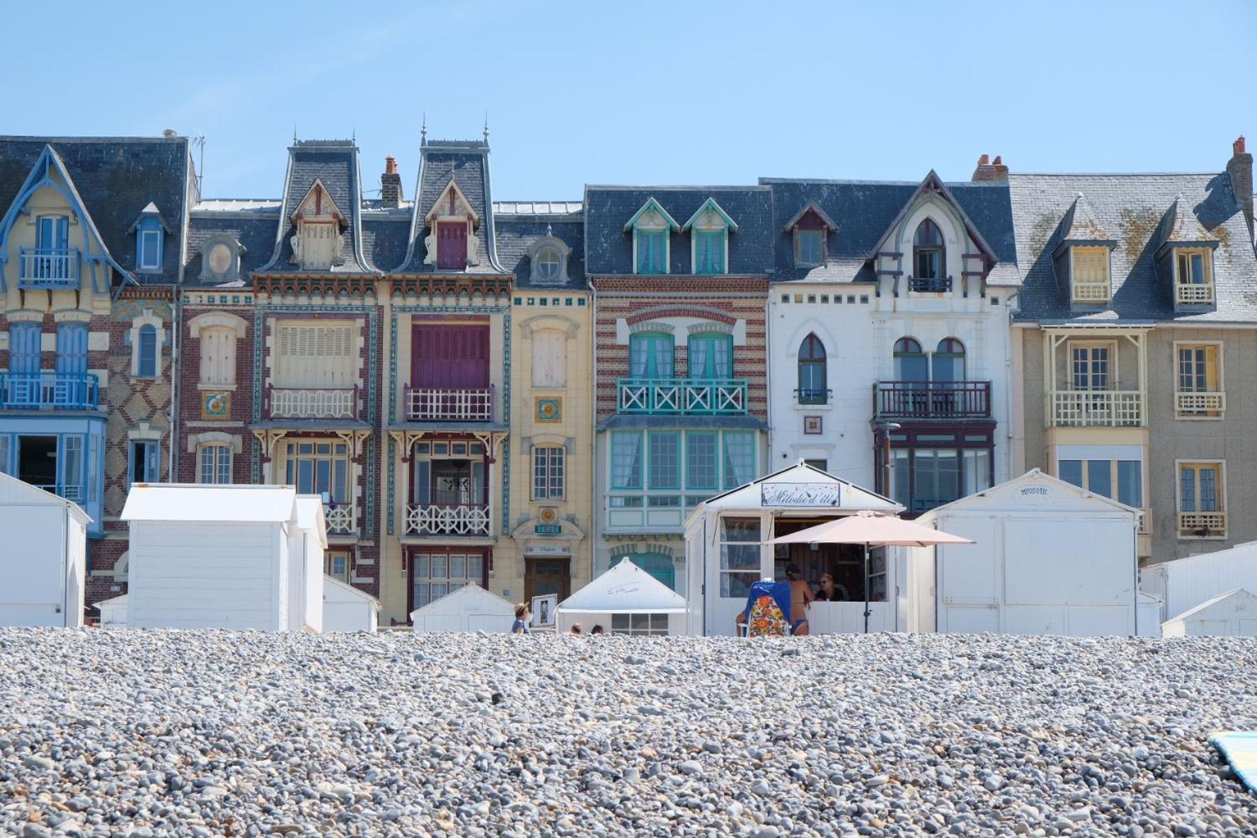 Villa Adele, Bow-Window Vue Mer -Appt 04 Mers-les-Bains Eksteriør billede